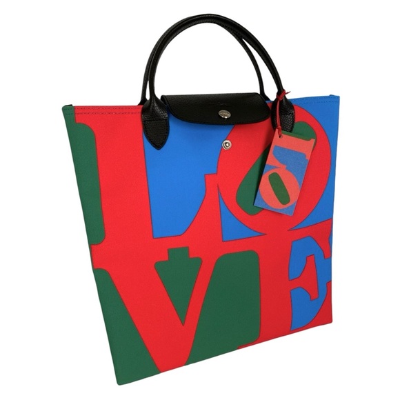 Longchamp x Robert Indiana Love Bag - Picture 9 of 16